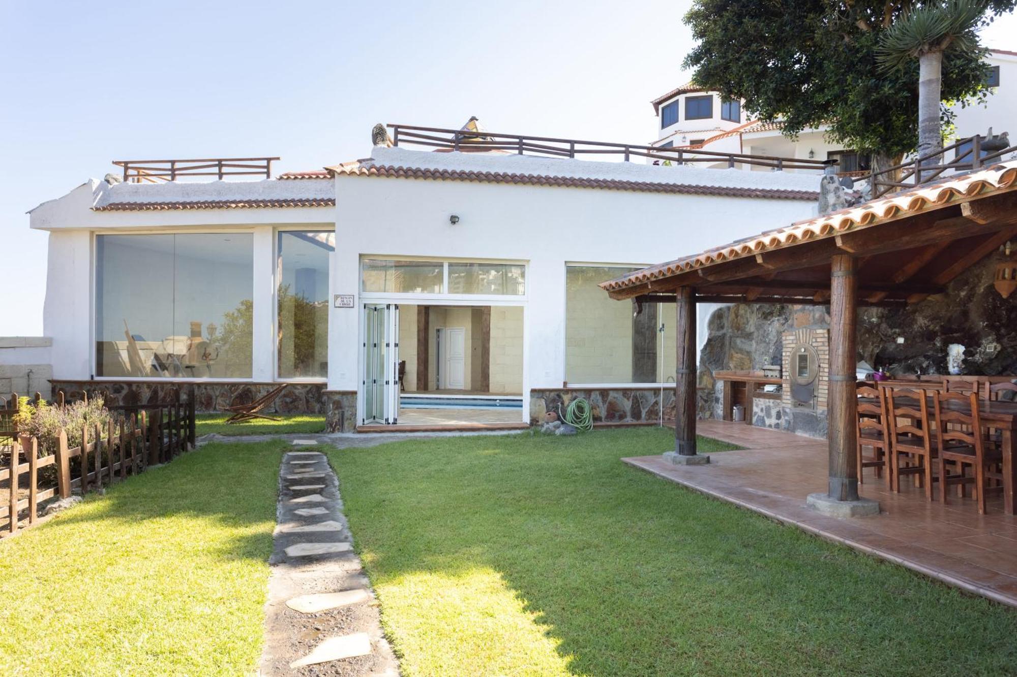 Casa Los Grabados, Piscina, Vistas, Barbacoa Y Zen Icod De Los Vinos Exterior foto